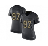 Women's Nike Los Angeles Chargers #97 Jeremiah Attaochu Limited Black 2016 Salute to Service NFL Jersey