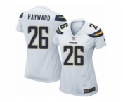 Women's Nike San Diego Chargers #26 Casey Hayward Limited White NFL Jersey