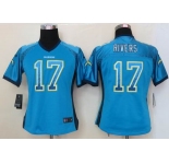 nike women nfl jerseys san diego chargers #17 rivers blue[nike drift fashion]