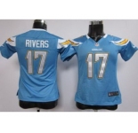 nike women nfl jerseys san diego chargers #17 rivers lt.blue[nike]