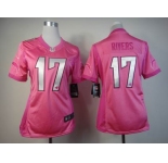 nike women nfl jerseys san diego chargers #17 rivers pink[nike love's]