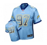 Youth Los Angeles Chargers #97 Joey Bosa Elite Electric Blue Drift Fashion Football Jersey