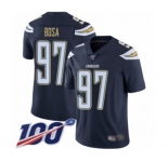 Youth Los Angeles Chargers #97 Joey Bosa Navy Blue Team Color Vapor Untouchable Limited Player 100th Season Football Jersey