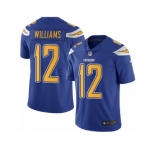 Youth Nike Los Angeles Chargers #12 Mike Williams Limited Electric Blue Rush NFL Jersey