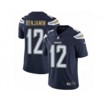 Youth Nike Los Angeles Chargers #12 Travis Benjamin Vapor Untouchable Limited Navy Blue Team Color NFL Jersey