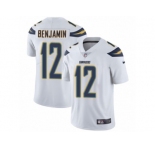 Youth Nike Los Angeles Chargers #12 Travis Benjamin Vapor Untouchable Limited White NFL Jersey