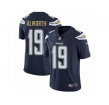 Youth Nike Los Angeles Chargers #19 Lance Alworth Vapor Untouchable Limited Navy Blue Team Color NFL Jersey