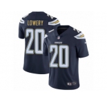 Youth Nike Los Angeles Chargers #20 Dwight Lowery Vapor Untouchable Limited Navy Blue Team Color NFL Jersey