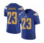 Youth Nike Los Angeles Chargers #23 Rayshawn Jenkins Limited Electric Blue Rush Vapor Untouchable NFL Jersey