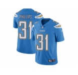 Youth Nike Los Angeles Chargers #31 Adrian Phillips Electric Blue Alternate Vapor Untouchable Limited Player NFL Jersey