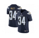 Youth Nike Los Angeles Chargers #34 Derek Watt Vapor Untouchable Limited Navy Blue Team Color NFL Jersey