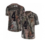 Youth Nike Los Angeles Chargers #4 Michael Badgley Limited Camo Rush Realtree NFL Jersey