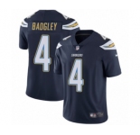 Youth Nike Los Angeles Chargers #4 Michael Badgley Navy Blue Team Color Vapor Untouchable Limited Player NFL Jersey
