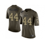 Youth Nike Los Angeles Chargers #44 Andre Williams Limited Green Salute to Service NFL Jersey