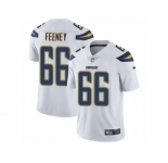 Youth Nike Los Angeles Chargers #66 Dan Feeney Vapor Untouchable Limited White NFL Jersey