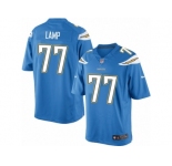 Youth Nike Los Angeles Chargers #77 Forrest Lamp Limited Electric Blue Alternate NFL Jersey