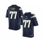 Youth Nike Los Angeles Chargers #77 Forrest Lamp Limited Navy Blue Team Color NFL Jersey