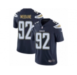 Youth Nike Los Angeles Chargers #92 Brandon Mebane Vapor Untouchable Limited Navy Blue Team Color NFL Jersey