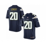 Youth Nike San Diego Chargers #20 Dwight Lowery Limited Navy Blue Team Color NFL Jersey