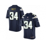 Youth Nike San Diego Chargers #34 Derek Watt Limited Navy Blue Team Color NFL Jersey