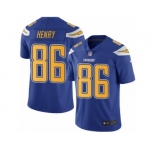 Youth Nike San Diego Chargers #86 Hunter Henry Limited Electric Blue Rush NFL Jersey