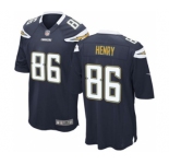 Youth Nike San Diego Chargers #86 Hunter Henry Navy Blue Team Color NFL Jersey