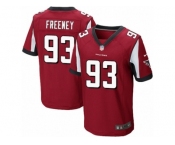 Men's Nike Atlanta Falcons #93 Dwight Freeney Elite Red Team Color NFL Jersey