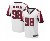 Men's Nike Atlanta Falcons #98 Takkarist McKinley Elite White NFL Jersey