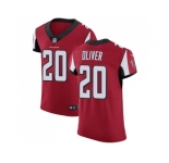 Nike Atlanta Falcons #20 Isaiah Oliver Red Team Color Men Stitched NFL Vapor Untouchable Elite Jersey