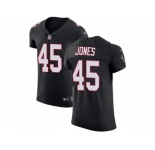 Nike Atlanta Falcons #45 Deion Jones Black Alternate Men Stitched NFL Vapor Untouchable Elite Jersey