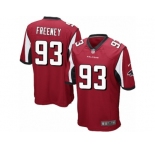 Men's Nike Atlanta Falcons #93 Dwight Freeney Game Red Team Color NFL Jersey