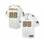 nike nfl jerseys atlanta falcons #88 tony gonzalez Pro Line White[game]