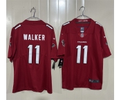 Men's Atlanta Falcons #11 Jalon Walker Red 2026 New Vapor Untouchable Limited Stitched Football Jersey