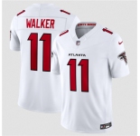 Men's Atlanta Falcons #11 Jalon Walker White 2026 New F.U.S.E. Vapor Untouchable Limited Football Stitched Jersey