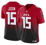 Men's Atlanta Falcons #15 Matthew Judon Red Black 2024 F.U.S.E Vapor Untouchable Limited Football Stitched Jersey