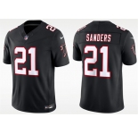 Men's Atlanta Falcons #21 Deion Sanders Black F.U.S.E. Vapor Untouchable Limited Football Stitched Jersey