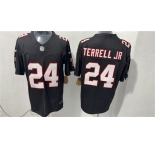 Men's Atlanta Falcons #24 A.J. Terrell jr Black F.U.S.E. Vapor Untouchable Limited Football Stitched Jersey
