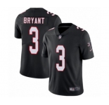 Men's Atlanta Falcons #3 Matt Bryant Black Alternate Vapor Untouchable Limited Player Football Jersey