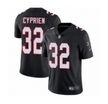 Men's Atlanta Falcons #32 Johnathan Cyprien Black Alternate Vapor Untouchable Limited Player Football Jersey