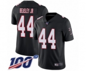 Men's Atlanta Falcons #44 Vic Beasley Black Alternate Vapor Untouchable Limited Player 100th Season Football Jersey