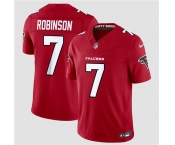 Men's Atlanta Falcons #7 Bijan Robinson Red 2026 New F.U.S.E. Vapor Untouchable Limited Football Stitched Jersey