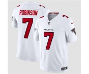 Men's Atlanta Falcons #7 Bijan Robinson White 2026 New F.U.S.E. Vapor Untouchable Limited Football Stitched Jersey