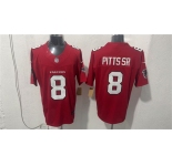Men's Atlanta Falcons #8 Kyle Pitts Sr. Red 2026 New F.U.S.E. Vapor Untouchable Limited Football Stitched Jersey