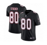Men's Atlanta Falcons #80 Luke Stocker Black Alternate Vapor Untouchable Limited Player Football Jersey
