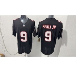 Men's Atlanta Falcons #9 Michael Penix Jr. Black F.U.S.E. Vapor Untouchable Limited Football Stitched Jersey