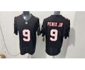Men's Atlanta Falcons #9 Michael Penix Jr. Black F.U.S.E. Vapor Untouchable Limited Football Stitched Jersey