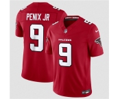 Men's Atlanta Falcons #9 Michael Penix Jr. Red 2026 New F.U.S.E. Vapor Untouchable Limited Football Stitched Jersey