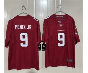 Men's Atlanta Falcons #9 Michael Penix Jr. Red 2026 New Vapor Untouchable Limited Stitched Football Jersey