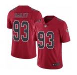 Men's Atlanta Falcons #93 Allen Bailey Limited Red Rush Vapor Untouchable Football Jersey