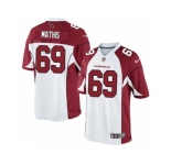 Men's Nike Arizona Cardinals #69 Evan Mathis Limited White NFL Jersey